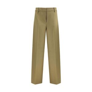 True Royal Wide Leg Pants Women Green Jeans & Pants